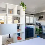 La Palmeraie Joyeux Studio Avec Balcon, A Deux Pas De La Banane